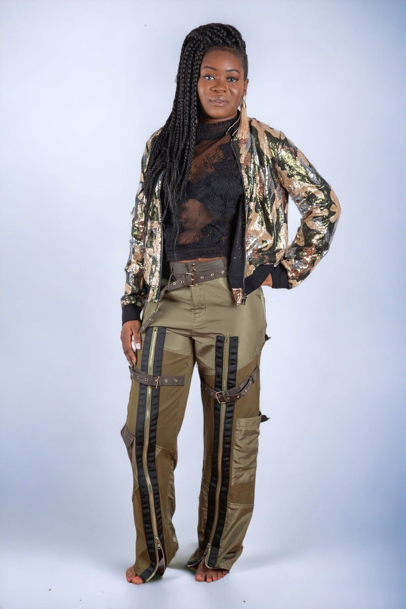 Army- Camo  Sequence Jacket