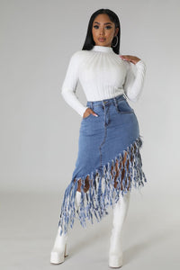 Bam-Asymmetrical  Fridge skirt- Regular